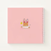 Happy Thoughts Bunny Spiral Notebook Notizblock (Rückseite)