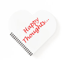 "Happy Thoughts"-Spiralheft