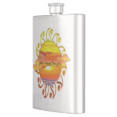 Happy Thoughts Sunset 2443 Flachmann (Links)