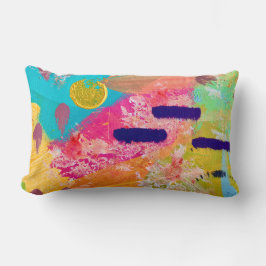 Happy Throw Pillow Lendenkissen