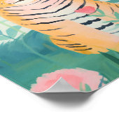 Happy Tiger Poster (Ecke)