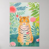 Happy Tiger Poster (Vorne)
