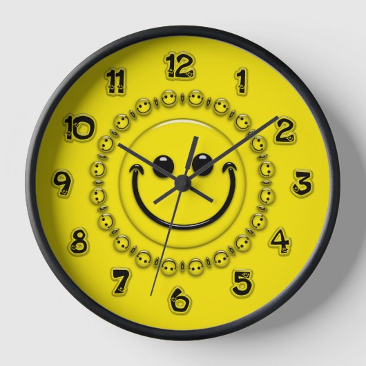 Happy Time Face Clock Uhr (Vorderseite)