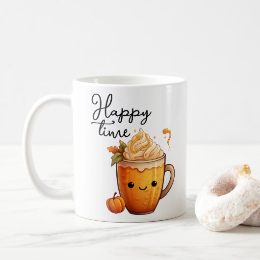 Happy Time Kaffeetasse (Mit Donut)