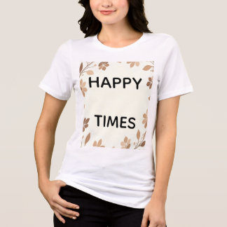 Happy time Tri-Blend shirt