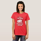 Happy Tiny House Christmas T-Shirt (Vorne ganz)