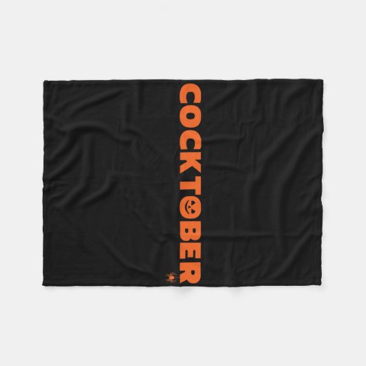 Happy Tober Halloween Kostüm Spaß Halloween Fleecedecke (Vorderseite (Horizontal))