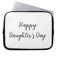 Happy Töchter Tag si.ple minimaler Name Text t