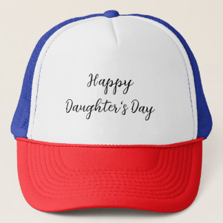 Happy Töchter Tag si.ple minimaler Name Text t Truckerkappe