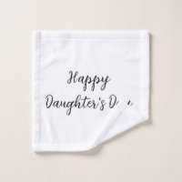 Happy Töchter Tag si.ple minimaler Name Text t