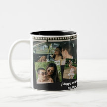 Happy Together - Personalisiertes Foto Tasse mit 3