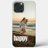Happy Together Wordart Case-Mate iPhone Hülle (Rückseite)
