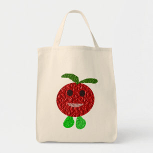 Happy Tomato Bio Grocery Tote Tag Tragetasche