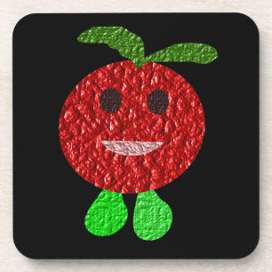 Happy Tomato Cork Untersetzer
