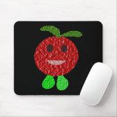 Happy Tomato Mousepad (Mit Mouse)