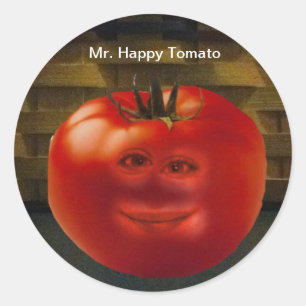 Happy Tomato Stickers