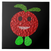 Happy Tomato Tile Fliese (Vorderseite)