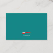 Happy Tooth Dental Termine Karten (Rückseite)