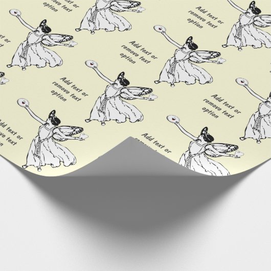 Happy Tooth Fairy Day Geschenkpapier (Ecke)