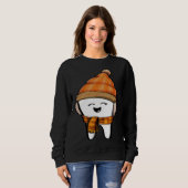 Happy Tooth fall Brush Them All Funny Milk Teeth F Sweatshirt (Vorne ganz)