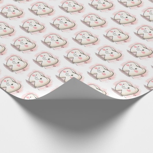 Happy Tooth Geschenkpapier (Ecke)