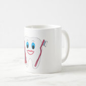 Happy Tooth Kaffeetasse (VorderseiteRechts)