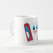 Happy Tooth Kaffeetasse (Vorderseite Links)