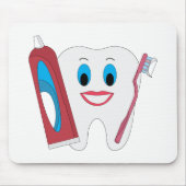 Happy Tooth Mousepad (Vorne)