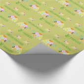 Happy Tortoise Geschenkpapier (Ecke)