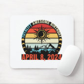 Happy Totality Solar Eclipse Phantastisch Geburtst Mousepad (Mit Mouse)