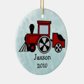 Happy Tracks Choo Keramik Ornament (Rechts)