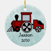 Happy Tracks Choo Keramik Ornament (Hinten)