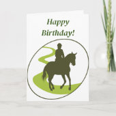 HAPPY TRAILS BIRTHDAY CARD DANKESKARTE (Vorderseite)