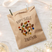 Happy Trails Camping Trail Mix Abschied Rente Geschenktütchen (Ausgeschnitten)