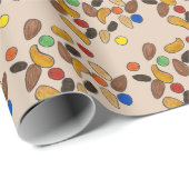 Happy Trails Camping Wandern im Val Piora Geschenkpapier (Rolleneckpunkt)