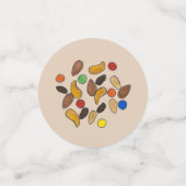 Happy Trails Camping Wandern im Val Piora Konfetti (Klein Vorderseite)