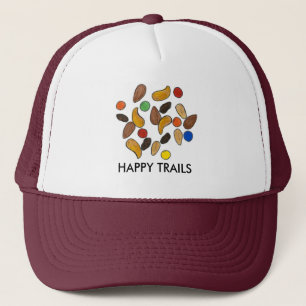 Happy Trails Nuts Raisins Snack Food Trail Mix Truckerkappe
