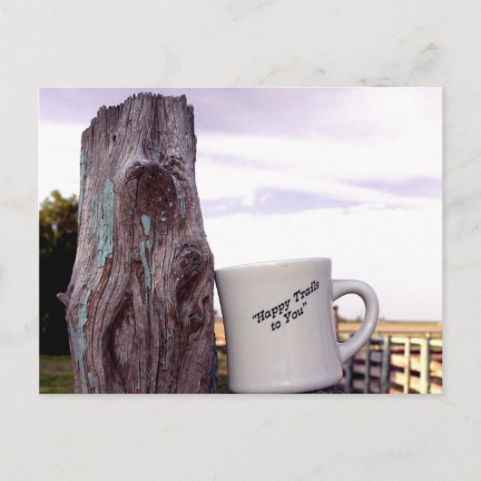Happy Trails Postcard Postkarte (Vorderseite)