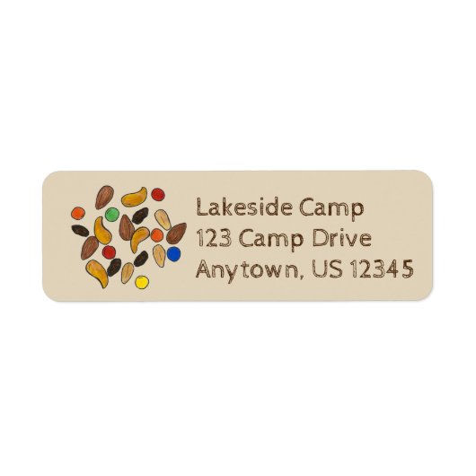 Happy Trails Summer Camp Camping Trail Mix Nuts (Vorne)