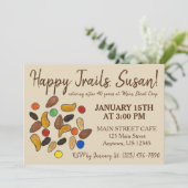 Happy Trails Trailmix auf dem Weg zur Altersvorsor Einladung (Stehend Vorderseite)