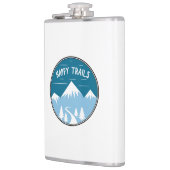 Happy Trails Wandern Flachmann (Links)