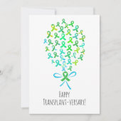 Happy Transplant-Jubiläum Custom Anniversary (Vorderseite)