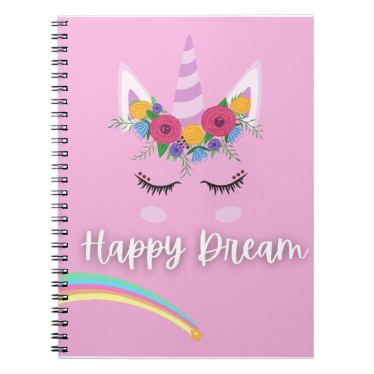 Happy Traumnotebook Notizblock (Vorderseite)