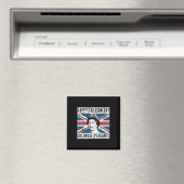 Happy Treason Day Britisch 4. Juli Magnet (In Situ (Geschirrspüler))