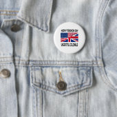 Happy Treason Day Undankbare Colonials Funny Appar Button (Beispiel)