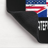 Happy Treason Day Undankbare Colonials Funny Appar Mousepad (Ecke)
