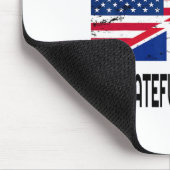 Happy Treason Day Undankbare Colonials Funny Appar Mousepad (Ecke)