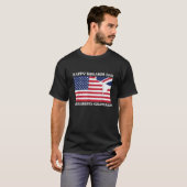 Happy Treason Day Undankbare Kolonialen lustigen J T-Shirt (Vorne ganz)