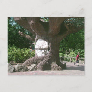 Happy Tree at Alton Towers Postkarte