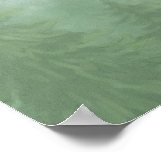 Happy Tree Fantasy Poster (Ecke)